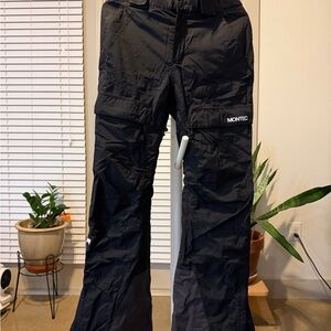 Montec Women's Black Dune style Snowboard pants